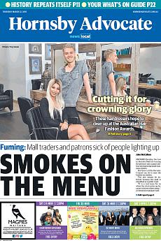 Hornsby Advocate - March 22nd 2018